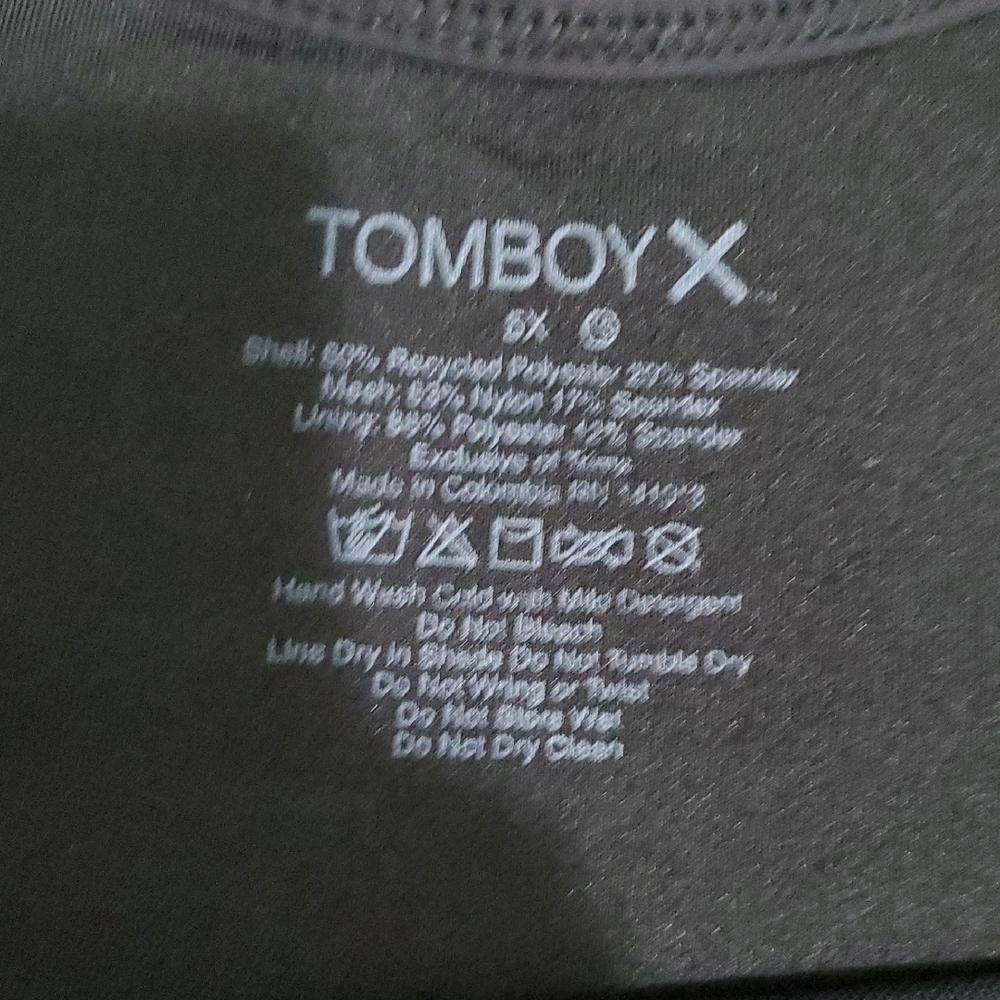 TomboyX Black Bikini Swimwear Modern Minimalist Design - Picture 2 of 3